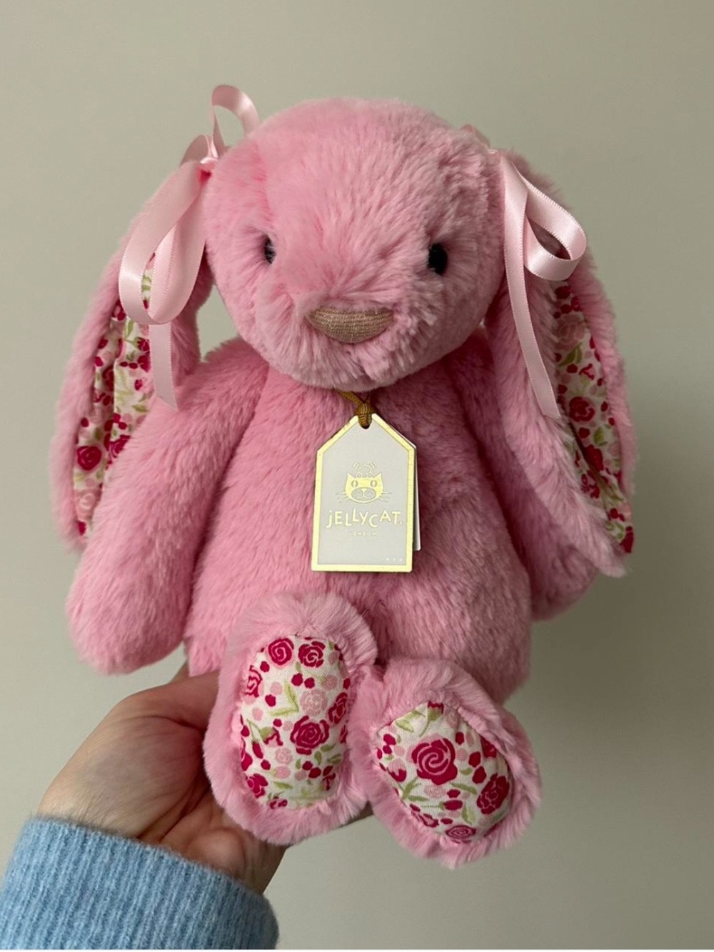 Jellycat Bashful Luxe Blushkin Bunny